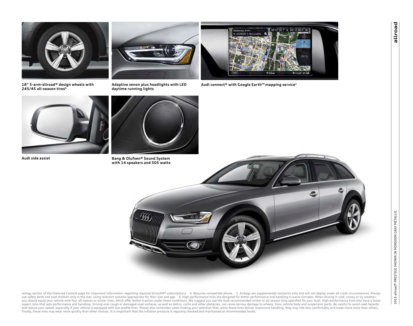 2015 Audi Allroad Brochure Page 8